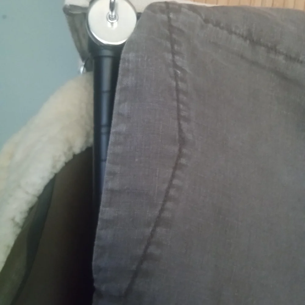 36x31 Banana Republic Linen Pants in Dark Olive